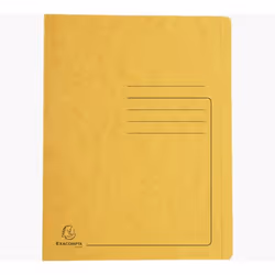 Exacompta 39999E, Album de présentation, A4, Carton comprimé, Jaune, 350 feuilles, 350 g/m²