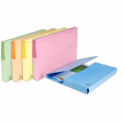 Exacompta 46770E, Porte-documents, A4, Carton, Multicolore, 210 g/m², 240 mm