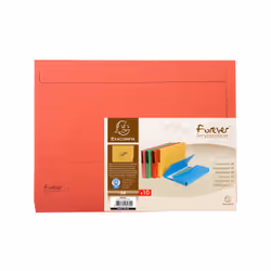 Exacompta 46975E, A4, Rouge, 200 feuilles, 245 mm, 30 mm, 325 mm
