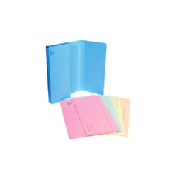 Exacompta 47970E fichier Carton Bleu, Vert, Orange, Rose, Jaune A4