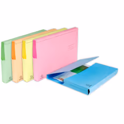 Exacompta 47970E fichier Carton Bleu, Vert, Orange, Rose, Jaune A4 - Vue supplémentaire 4