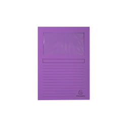 Exacompta 50101E fichier Carton Lilas A4