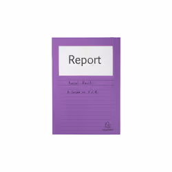 Exacompta 50101E fichier Carton Lilas A4