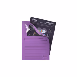Exacompta 50101E fichier Carton Lilas A4