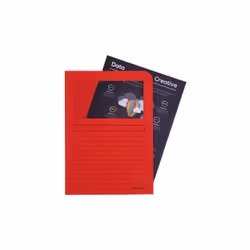 Exacompta 50105E fichier Carton Rouge A4