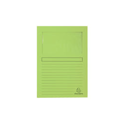 Exacompta 50107E fichier Carton Vert A4