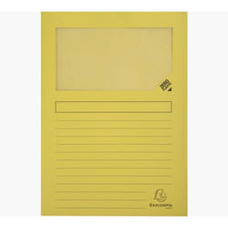 Exacompta 50109E fichier Carton Jaune A4