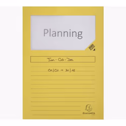 Exacompta 50109E fichier Carton Jaune A4