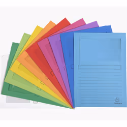 Exacompta 50250E, A4, Carton, Couleurs assorties, Portrait, 80 feuilles, 120 g/m²