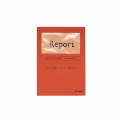 Exacompta 50255E, A4, Carton, Rouge, 80 feuilles, 220 mm, 310 mm