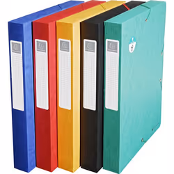 Exacompta 50810E, Multicolore, A4, 160 g, 250 x 330 x 40 mm
