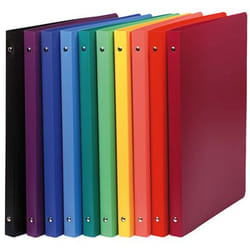 Exacompta Polypropylene ring binders, Plain White classeur à anneaux A4 Blanc