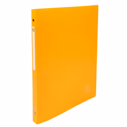 Exacompta 51196E, A4, Anneau rond, Rangement, Polypropylène (PP), Jaune, 140 feuilles