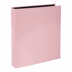 Classeur - A4 - 4 anneaux - Rose pastel - Dos 40 mm - Aquarel - Exacompta