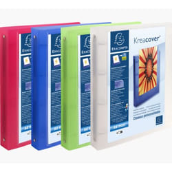 Exacompta 51869E classeur à anneaux A4 Multicolore