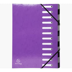 Exacompta 53926E fichier Carton Violet A4