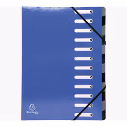 Exacompta 53929E intercalaire de classement Carton Couleurs assorties