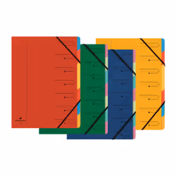 Exacompta 54070E, Multicolore, A4, 240 mm, 320 mm, 140 g