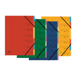 Exacompta 54070E intercalaire de classement Multicolore