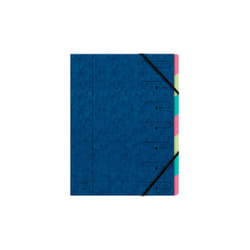 Exacompta 54072E intercalaire de classement Bleu