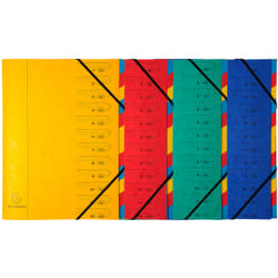 Exacompta 54120E intercalaire de classement Multicolore
