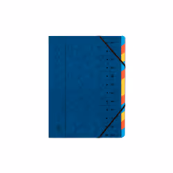 Exacompta 54122E, Bleu, A4, 240 mm, 320 mm, 220 g