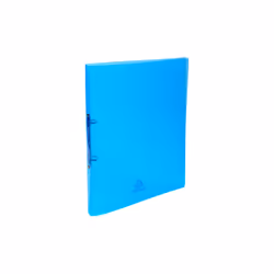 Exacompta 54198E classeur à anneaux A4 Bleu, Vert, Rouge, Transparent, Violet