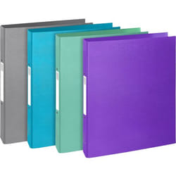 Exacompta TEKSTO Carton Vert, Gris, Violet, Turquoise A4