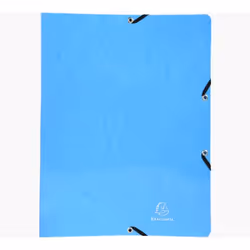Exacompta 54897E, A4, Carton, Bleu, 600 g/m², 320 mm, 250 mm
