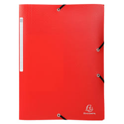 Exacompta OpaK Polypropylène (PP) Rouge A4