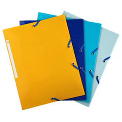 Exacompta BeeBlue Polypropylène (PP) Bleu, Bleu clair, Turquoise, Jaune A4