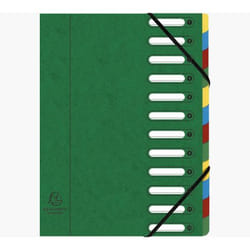 Exacompta 55123E fichier Carton Vert A4
