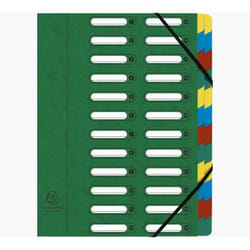 Exacompta 55243E fichier Carton Vert A4