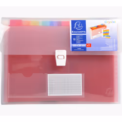 Exacompta 55298E, Couleurs assorties, Polypropylène (PP), 400 feuilles, A4, 330 mm, 250 mm