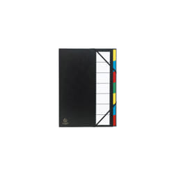 Exacompta 55321E intercalaire de classement Noir
