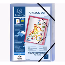 Exacompta 55380E fichier Polypropylène (PP) Multicolore A4