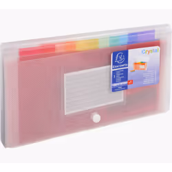 Exacompta 55398E trieur Couleurs assorties Polypropylène (PP)