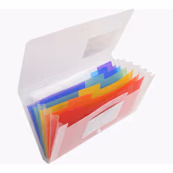 Exacompta 55398E trieur Couleurs assorties Polypropylène (PP) - Vue supplémentaire 5