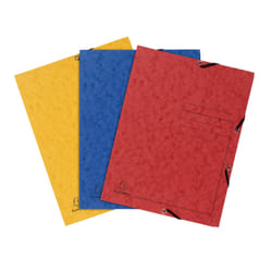 Exacompta 55432E fichier Carton Bleu, Rouge, Jaune A4