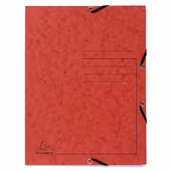 Exacompta 55432E fichier Carton Bleu, Rouge, Jaune A4