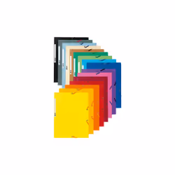 Exacompta 55500E, A4, Multicolore, 250 feuilles, 400 g/m², Elastique, 240 mm