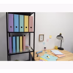 Exacompta 55560E fichier Carton comprimé Couleurs assorties, Bleu, Corail, Vert, Mauve, Jaune A4 - Vue supplémentaire 23