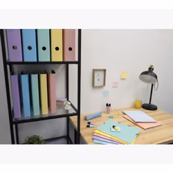 Exacompta 55560E fichier Carton comprimé Couleurs assorties, Bleu, Corail, Vert, Mauve, Jaune A4 - Vue supplémentaire 24