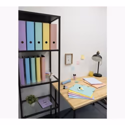Exacompta 55560E fichier Carton comprimé Couleurs assorties, Bleu, Corail, Vert, Mauve, Jaune A4 - Vue supplémentaire 25
