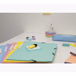 Exacompta 55560E fichier Carton comprimé Couleurs assorties, Bleu, Corail, Vert, Mauve, Jaune A4 - Vue supplémentaire 27