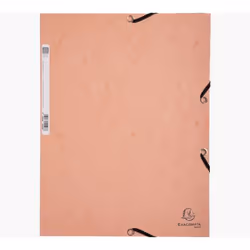 Exacompta 55560E fichier Carton comprimé Couleurs assorties, Bleu, Corail, Vert, Mauve, Jaune A4