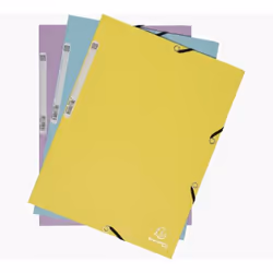 Exacompta 55560E fichier Carton comprimé Couleurs assorties, Bleu, Corail, Vert, Mauve, Jaune A4 - Vue supplémentaire 34