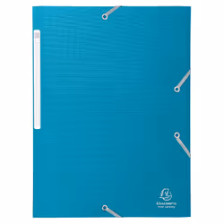 Exacompta Teksto Carton Bleu, Vert, Gris, Violet A4
