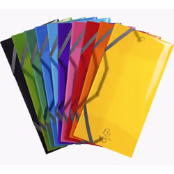 Exacompta 55770E, Porte-documents, DL, Polypropylène (PP), Multicolore, 120 mm, 235 mm