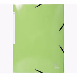 Exacompta 55823E, Porte-documents, A4, Carton, Vert, 425 g/m², 240 mm